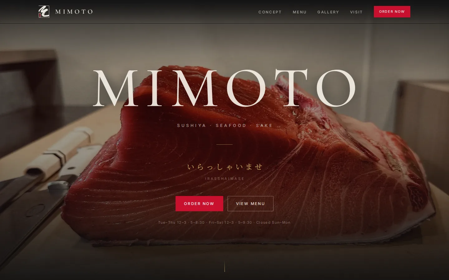 Mimoto website